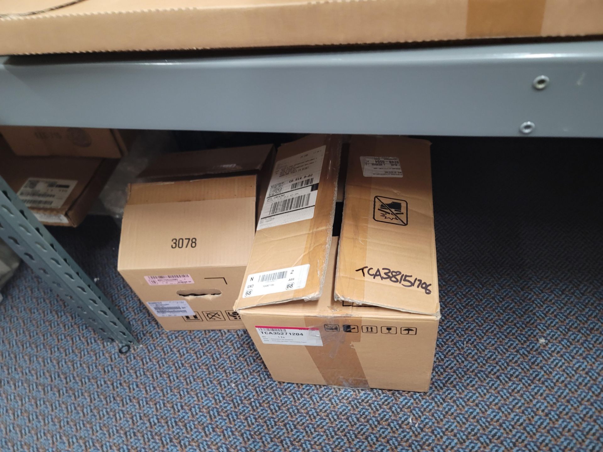 LOT - 8' SHELF UNIT W/ CONTENTS OF APPLIANCE REPLACEMENT PARTS - Image 16 of 16