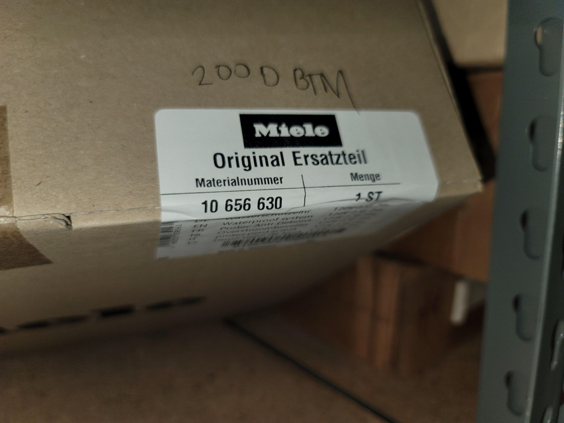 LOT - 8' SHELF UNIT W/ CONTENTS OF APPLIANCE REPLACEMENT PARTS - Image 4 of 16