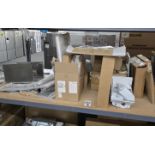 LOT - CONTENTS OF (1) 8' X 4' SHELF, TO INCLUDE APPLIANCE REPLACEMENT PARTS