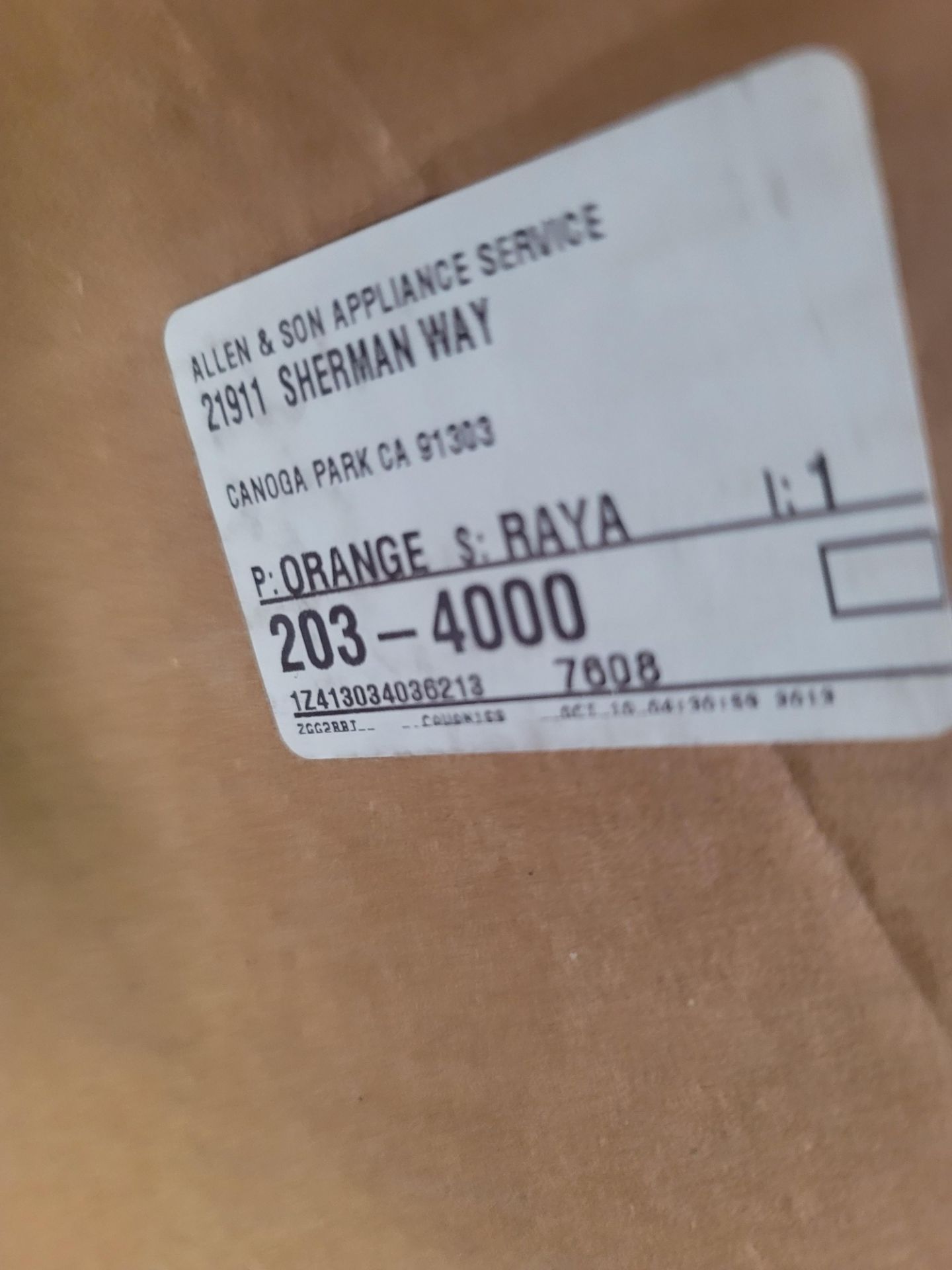 LOT - (1) SHELF OF BOXED APPLIANCE REPLACEMENT PARTS, APPROX. (10) CARTONS - Image 6 of 8