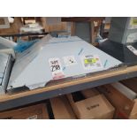 KITCHENAID 36" WALL MOUNT CANOPY HOOD, MODEL KVWB406DSS