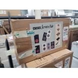 JENNAIR DUAL ELECTRIC BURNER IN BLACK, MODEL AS130B, IN ORIGINAL CARTON