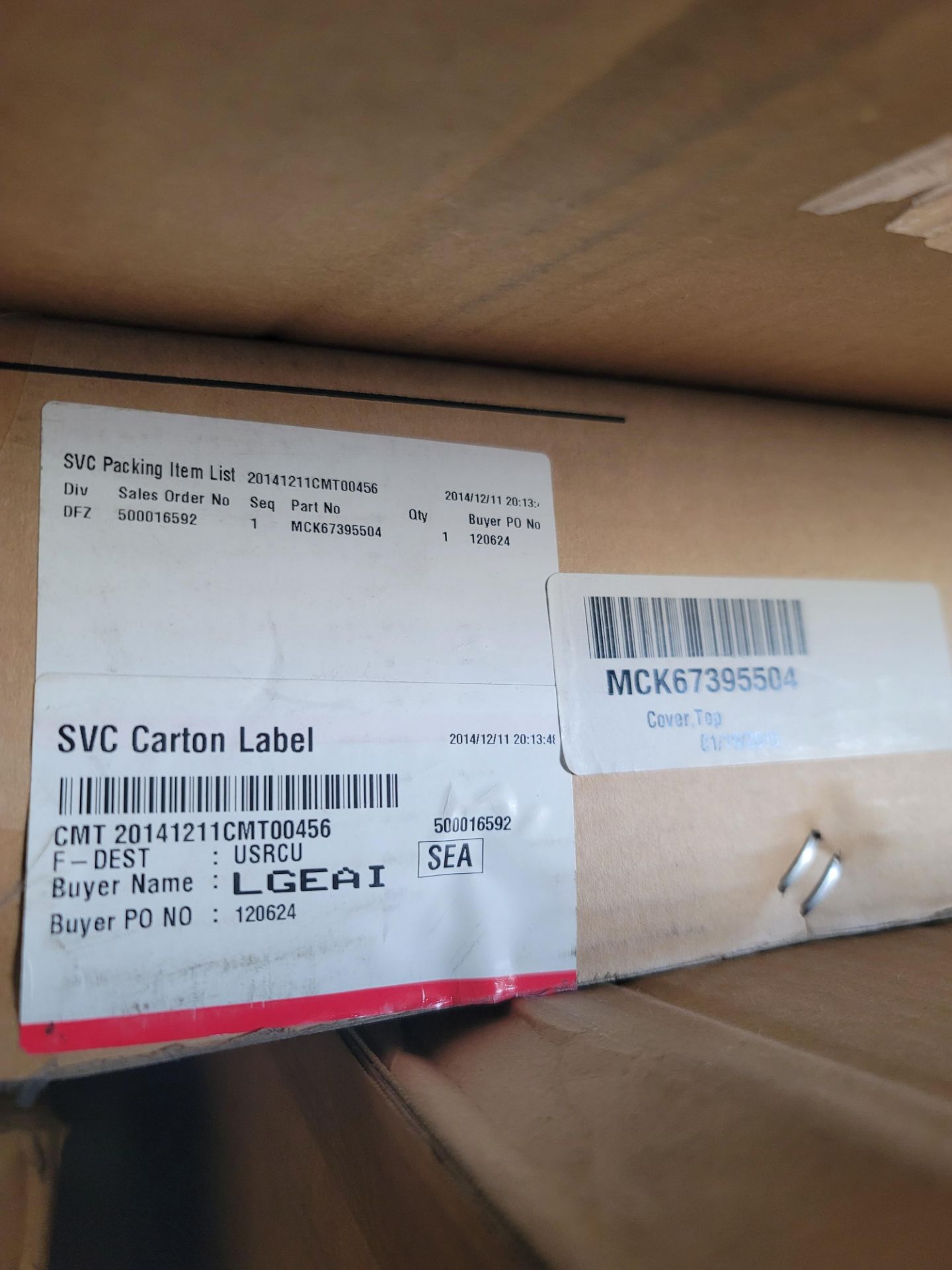 LOT - (1) SHELF OF BOXED APPLIANCE REPLACEMENT PARTS - Image 12 of 15