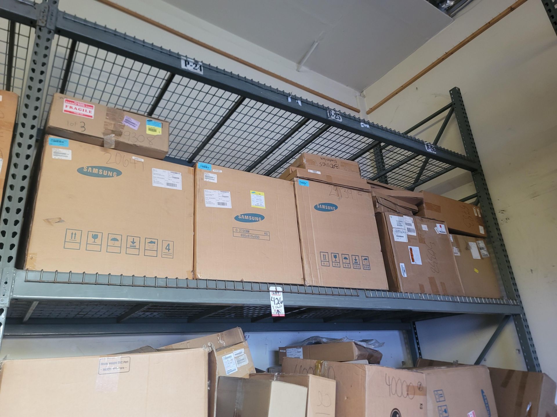 LOT - (1) SHELF OF BOXED APPLIANCE REPLACEMENT PARTS, APPROX. (13) CARTONS