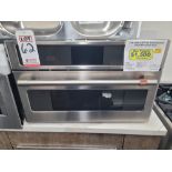 CAFE 30" BUILT-IN SMART MICROWAVE OVEN W/ 1.7 CU. FT. CAPACITY IN STAINLESS STEEL, MODEL