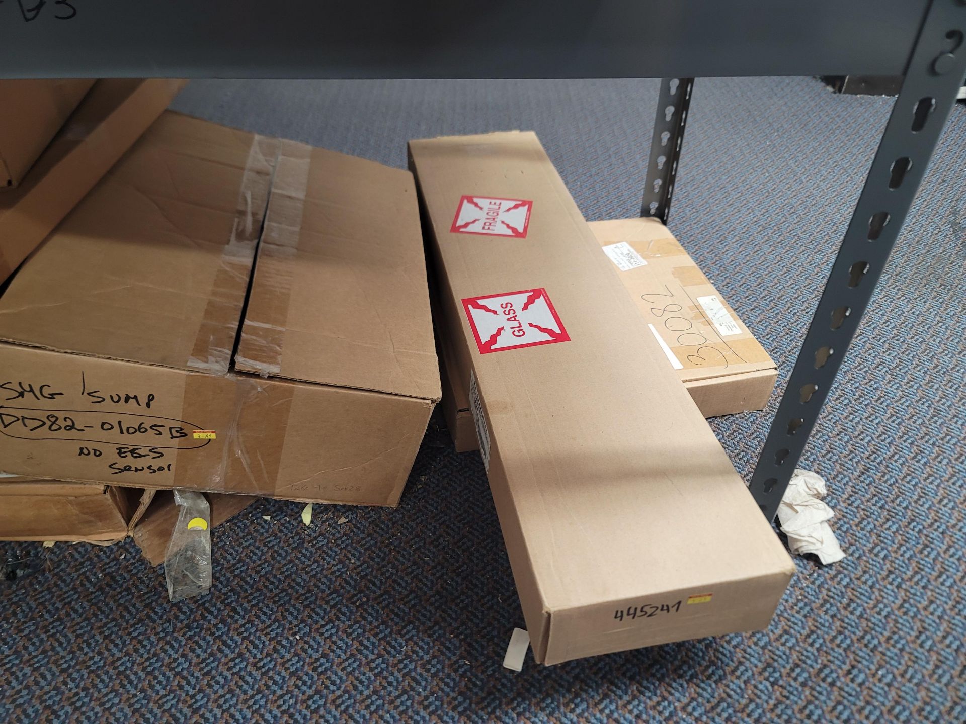 LOT - 8' SHELF UNIT W/ CONTENTS OF APPLIANCE REPLACEMENT PARTS - Image 16 of 20