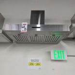 WINDSTER 36" WALL MOUNT HOOD, MODEL WS28TB, (NOTE: SHELL ONLY - NO INTERNAL PARTS, FOR DISPLAY