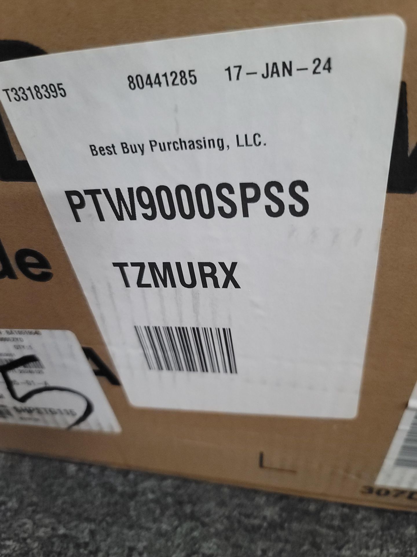 GE 30" WARMING DRAWER, MODEL PTW9000SPSS, IN ORIGINAL CARTON - Image 2 of 2