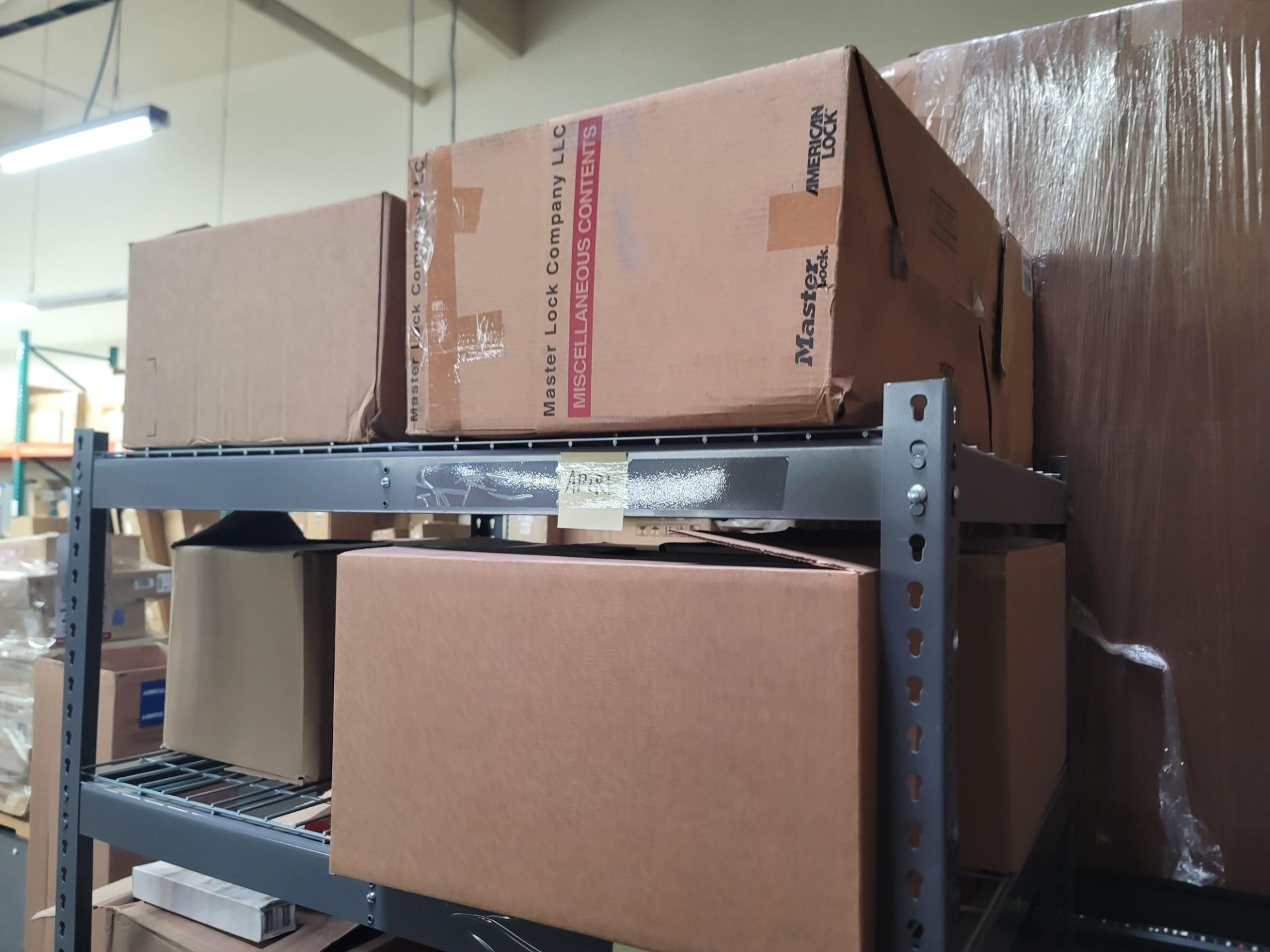 LOT - SHELF UNIT, 3' X 4', W/ CONTENTS OF CAR PARTS - Image 6 of 6