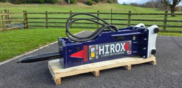 BRAND NEW HIROX HRX 13-20 HYDRAULIC BREAKER TO SUIT 13-20 TON EXCAVATOR *12% BUYERS PREMIUM*