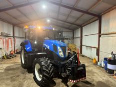 NEW HOLLAND T7.185 MAPPED TO 210 50K RANGE COMMAND TRACTOR - 9284 HOURS - *10% BUYERS PREMIUM*