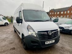 2021 70 VAUXHALL MOVANO L3H3 F3500 CDTI PANEL VAN - 140K MILES - EURO 6 - SAT NAV - NO VAT