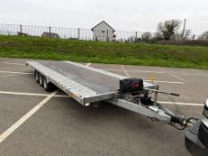 2025 BATESON PT66 3.5 TON 18FT TILT BED TRI AXLE CAR TRANSPORT FLATBED TRAILER