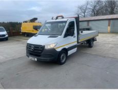 2021 21 MERCEDES-BENZ SPRINTER 315 PROGRESSIVE CDI DROP SIDE VAN - 126K MILES - REAR WHEEL DRIVE