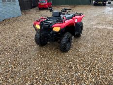 HONDA TRX 500 QUADBIKE - FOUR WHEEL AND TWO WHEEL DRIVE