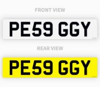 PRIVATE REGISTRATION "PE59 GGY" *NO VAT*