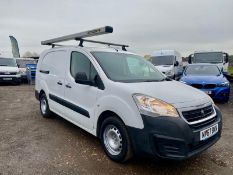 2017 67 PEUGEOT PARTNER BLUE HDI CREW CAB VAN - 100K MILES - EURO 6 - 5 SEATS - NO VAT