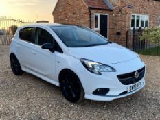 2019 19 VAUXHALL CORSA SRI VX-LINE NAV BLACK HATCHBACK - 77K MILES *NO VAT*