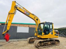 2009 KOMATSU PC130 TRACKED EXCAVATOR*C/W QUICK HITCH* *9601 HOURS*
