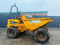 THWAITES 6 TONNE STRAIGHT TIP DUMPER*C/W SAFETY FRAME* *5669 HOURS*