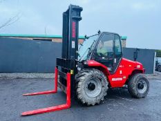 MANITOU M50-4 ROUGH TERRAIN FORKLIFT*C/W PALLET TINES*