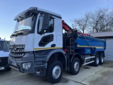 2016 MERCEDES BENZ AROX 8X4 TIPPER GRAB HCV - 167KM - AIR CON