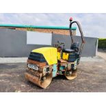 AMMANN AV12-2 VIBRATING DOUBLE DRUM ROLLER*C/W ROLL BAR*