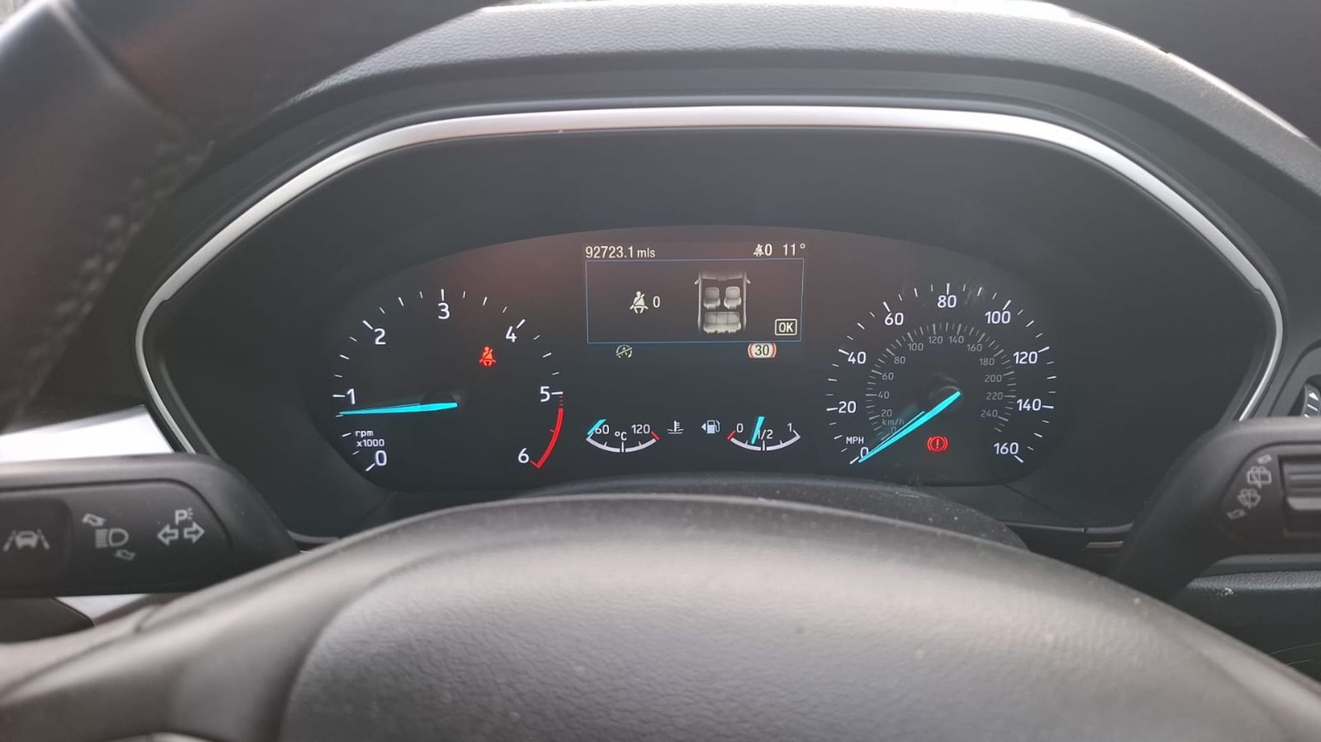 2019 19 FORD FOCUS ZETEC TDCI HATCHBACK - 92K MILES - NEW BELTS FITTED - Image 8 of 8