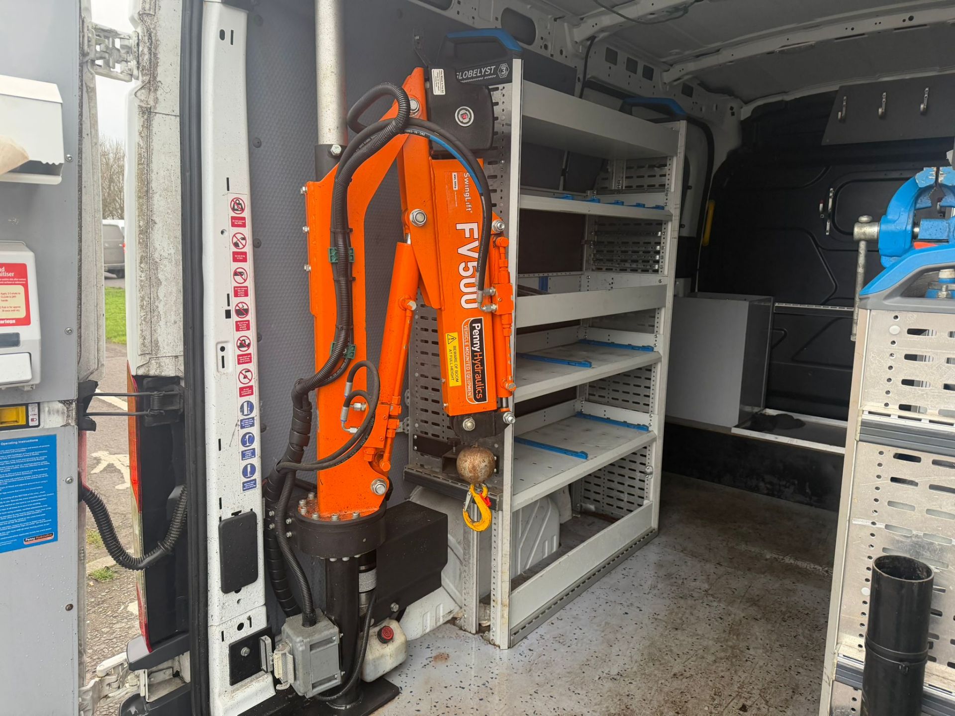 2016 66 FORD TRANSIT WORKSHOP VAN - 77K MILES - INTERNAL RACKING - 1 KEY - Image 24 of 31