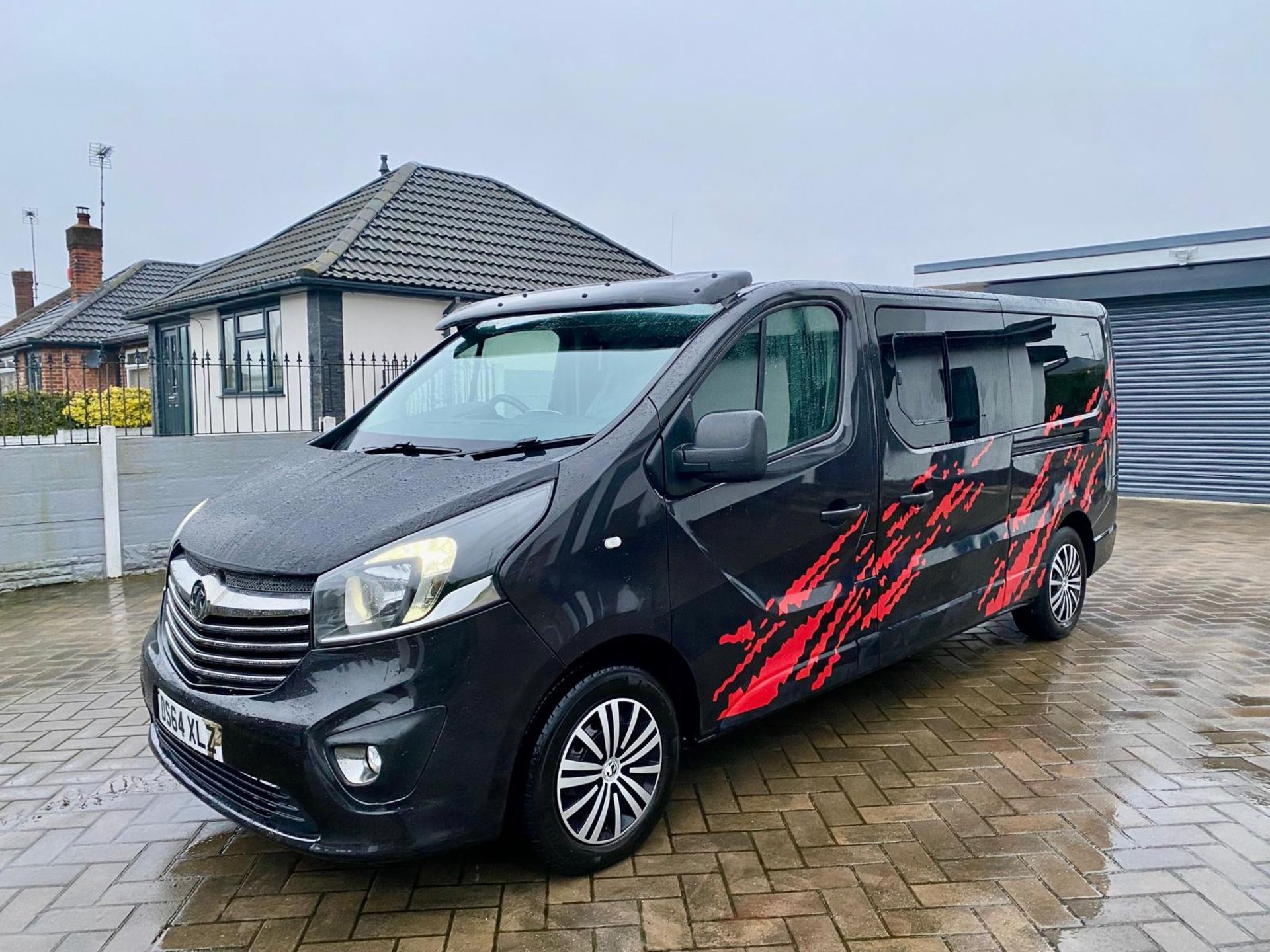2014 64 VAUXHALL VIVARO 2900 SPORTIVE CDTI CAMPERVAN - 163K MILES - 5 SEATS -- 240V HOOKUP - NO VAT - Image 2 of 22