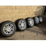 2024 SET OF 5 NEW ALLOY WHEELS FROM A LANDROVER DEFENDER 90 - NO VAT