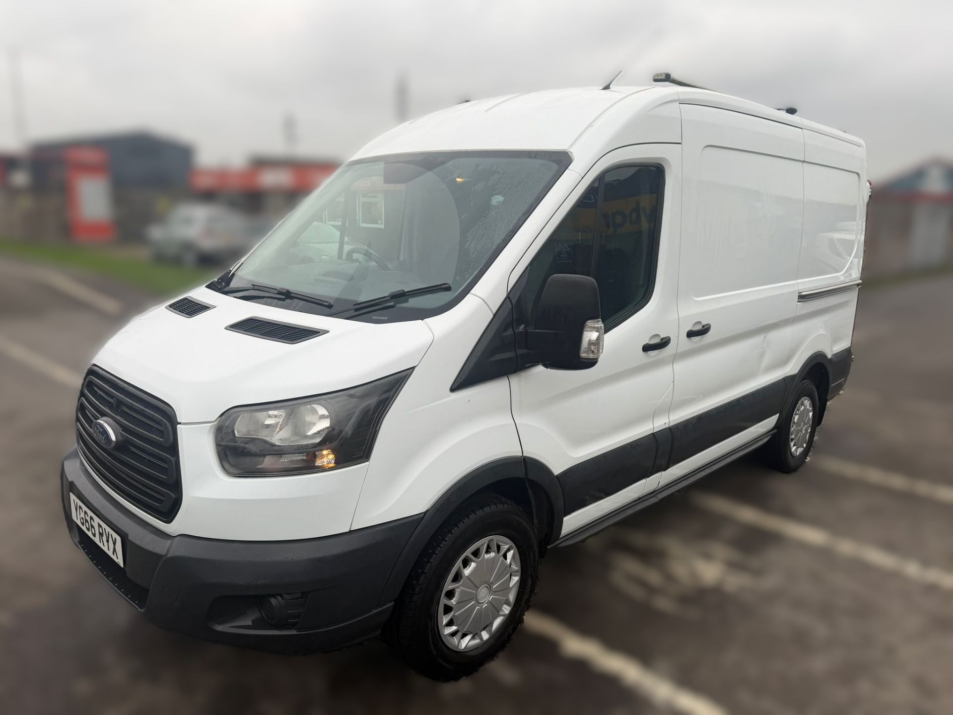 2016 66 FORD TRANSIT WORKSHOP VAN - 77K MILES - INTERNAL RACKING - 1 KEY