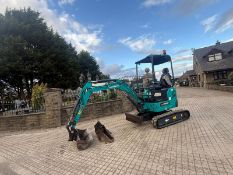 2024 SUNWARD SWE18UF MINI EXCAVATOR - 395 HOURS - RUNS AND DRIVES