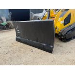 NEW/UNUSED 2025 CAPTOK MINI SKIDSTEER 43” HYDRAULIC TILTING SNOW PLOUGH BLADE