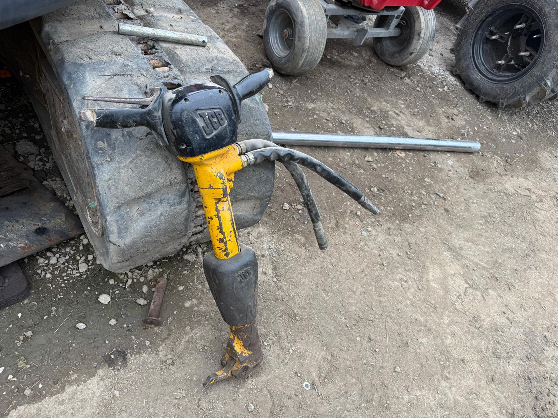 USED JCB HM25 HYDRAULIC ROCK BREAKER - Image 4 of 7