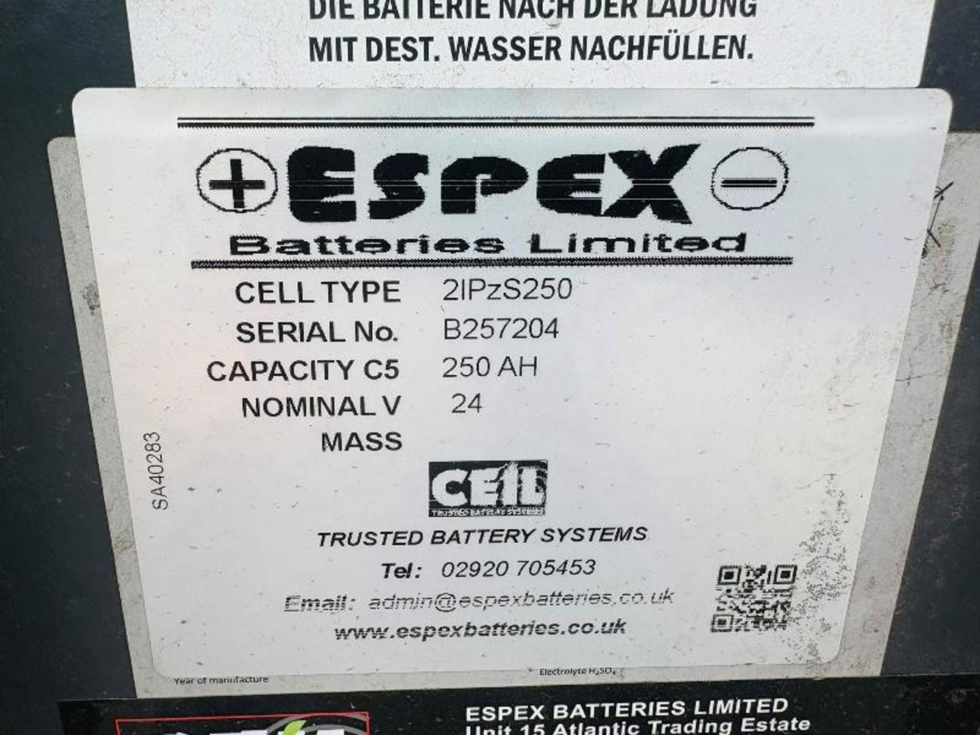 STILL EXU18 BATTERY POWERED PALLET TRUCK - Image 7 of 7