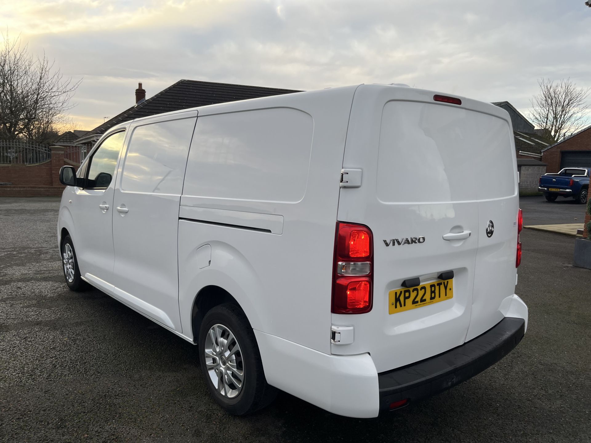 2022 22 VAUXHALL VIVARO F3100 SPORTIVE S/S PANEL VAN - 128K MILES - PLY LINED - Image 3 of 20