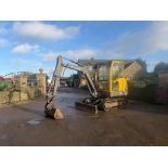 2008 VOLVO EC25 MINI EXCAVATOR - 5440 HOURS