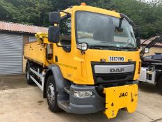 2017 67 DAF LF 55.260 18 TON 3 WAY INSULATED TIPPER EURO 6 *AUTOMATIC*