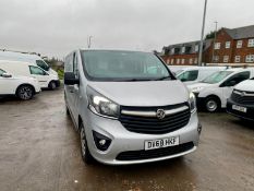 2018 68 VAUXHALL VIVARO 2900 SPORTIVE CDTI PANEL VAN - 149K MILES - PARKING SENSORS - *NO VAT*