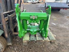 JOHN DEERE FRONT LINKAGE FRAME WITH LINK ARMS AND TOW HITCH