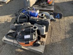 Pallet of Misc Power Tools, Including Sanders,