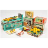 Britains Farm Implements A Group Of 6 To Include - 9543 Push-Off Buck Rake, 9563 Hay Baler, 9533 ...