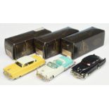 Brooklin Models A Group Of 3 - (1) BRK34A Nash Ambassador -  Yellow with white roof, (2) BRK39 Ol...