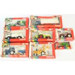 Britains Farm Related A Group Of 8 To Include - 5706 Ford Tractor With Trailer, 9580 Animal trans...