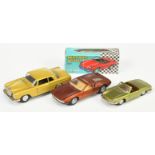 Auto-Pilen A Group Of 3 - (1) 317 Sat 850 Cabriolet - green - Good Plus (rear suspension has drop...