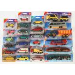 Siku Small Sale A Group Of 25 To Include Cars And Commercials - 1650 Tractor And Trailer, 1518 Sk...