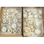 Children's and Doll's quantity of antique and vintage porcelain tea services, metal pots and pans...