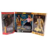 Mattel Barbie The Elvis Presley Collection Trio