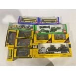 SIKU, CAT, and New Holland, and others similar, a mixed (boxed) group